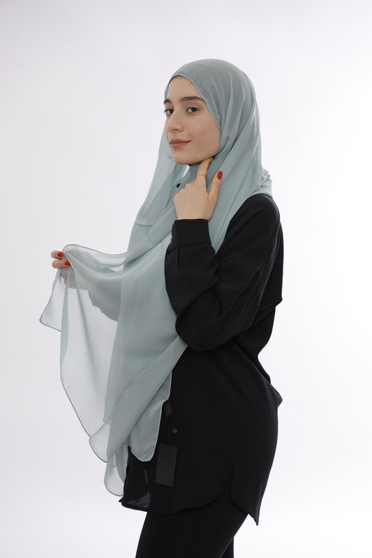 Chiffon Hijab – Mint