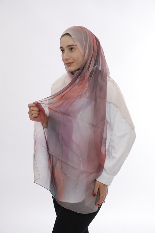 Premium Silk Hijab –  Rose Dust