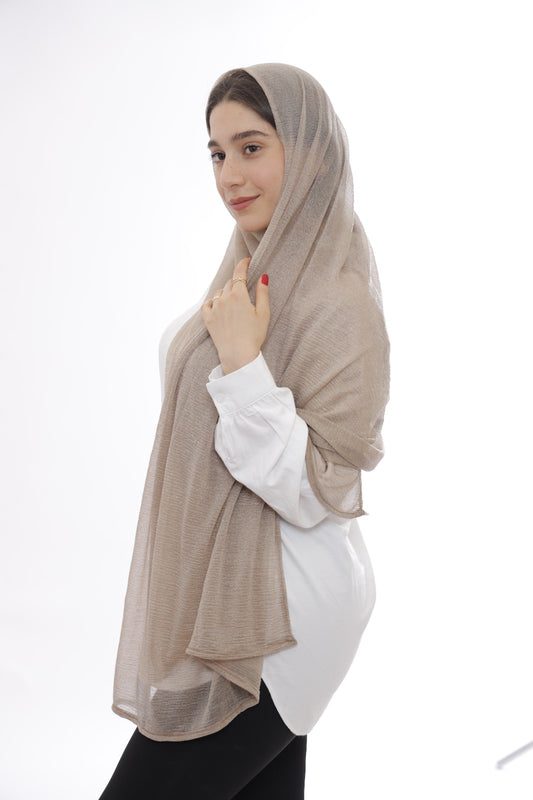 Kashmir Hijab – Beige