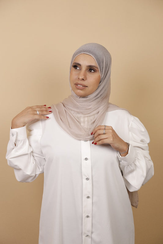 Kashmir Hijab – Beige