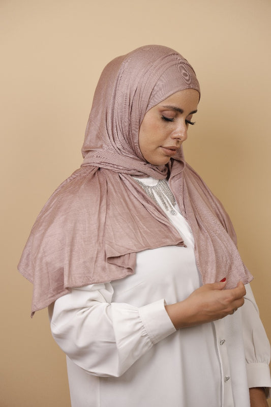 Cotton Hijab-Dark Peach