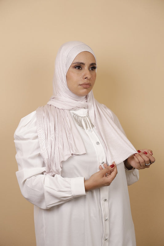 Cotton Hijab-Rose